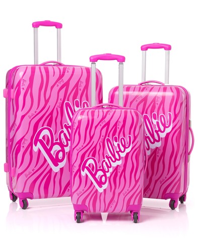 Valigia barbie rosa bambina - barbie,