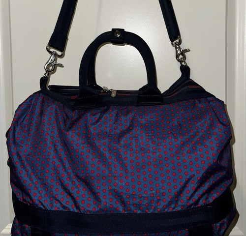 Borsone lesportsac navy - navy, pois