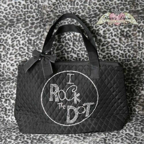 Borsa tote trapuntata nera