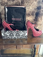 Bordello donna tacco a pois 7M
