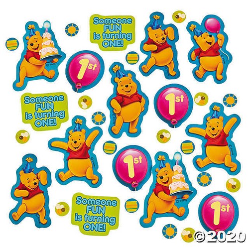 Confetti winnie the - 2,