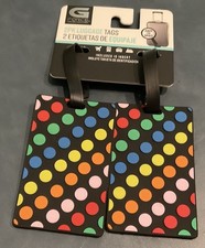 GFORCE 2-Pack Luggage Tags