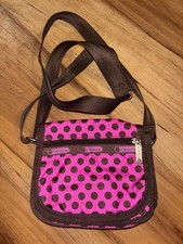 Mini borsa Sophia a pois rosa