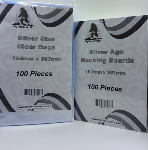 Silver age comic bags 28pt - comic,